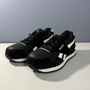Reebok Work Soyay RB198 Womens Black Steel Toe Slip Resistant Safety Shoes 9W